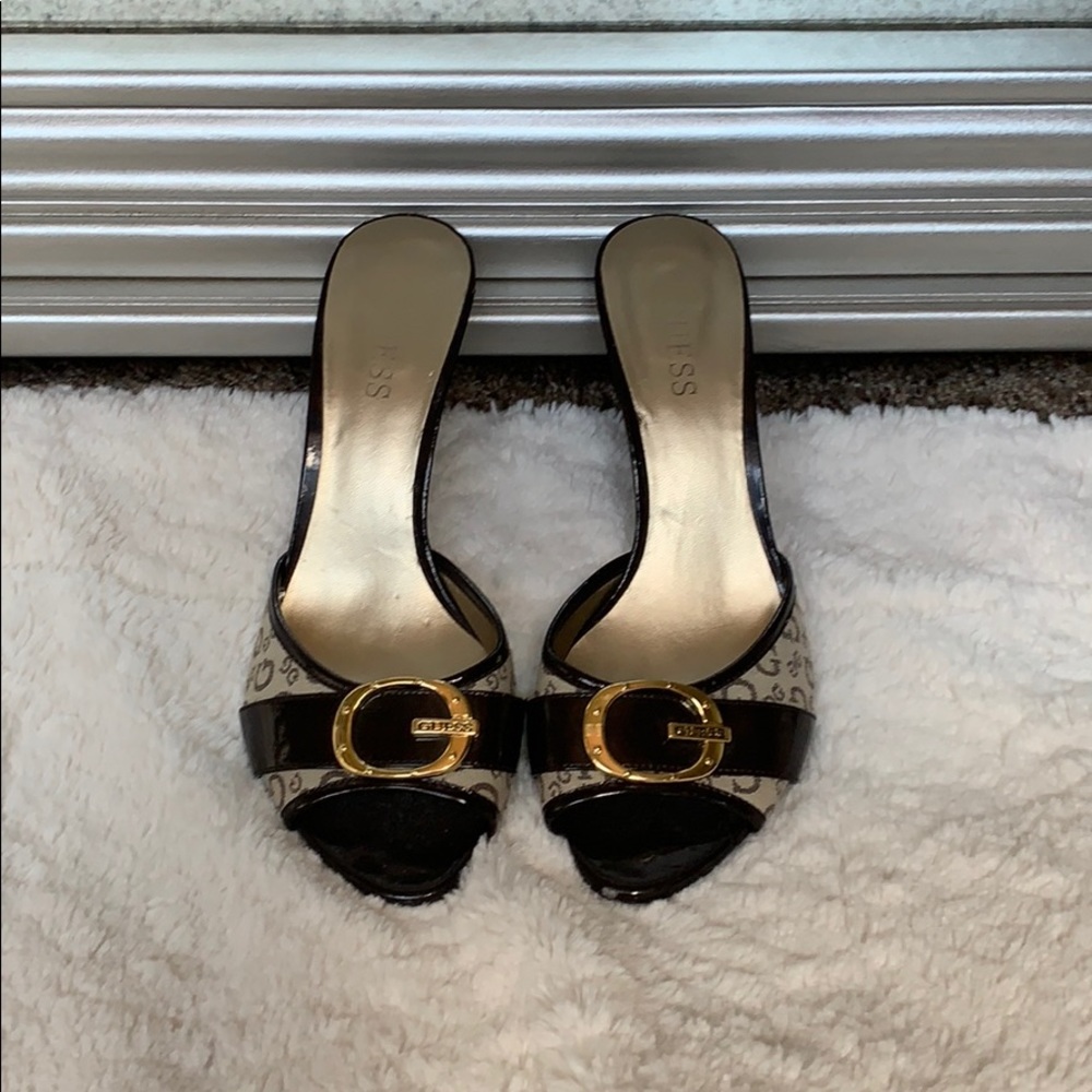 Guess Peep Toe Heel.